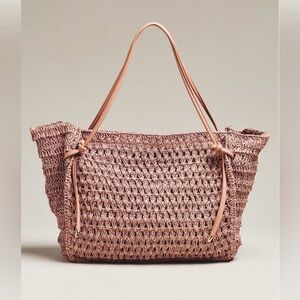 Dolce Vita Ravello Raffia Shoulder Bag